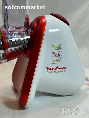 Електрическо ренде Moulinex Fresh Express Plus DJ756G – 5 в 1 , снимка 4 - Кухненски роботи - 54350897