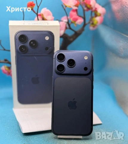 ГАРАНЦИОНЕН!!! Apple iPhone 17 Pro, 256GB, 5G, Deep Blue + аксесоари , снимка 4 - Apple iPhone - 54920914