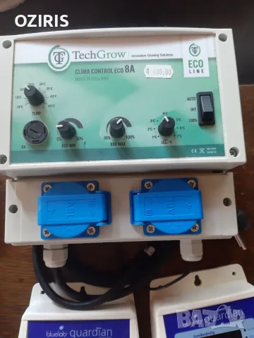 TECHGROW CLIMA CONTROL ECO 8A контролер за 2 вентилатора