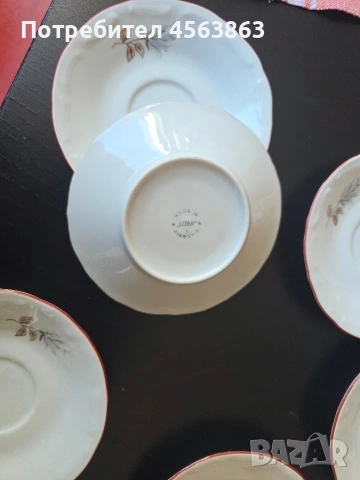 Чинийки за кафе, снимка 3 - Сервизи - 54316163