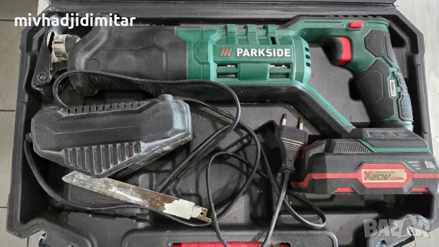 Саблен трион Parkside PSSA 20-Li C3, снимка 2 - Други инструменти - 54788008
