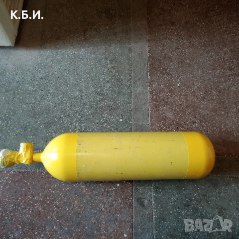Продавам желязна бутилка Dräger - 1 брой - 6L - 300 BAR - АТМОСФЕРИ работно налягане, снимка 4 - Въздушно оръжие - 54425282