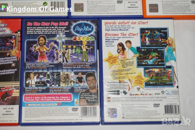 Игри за PS2 SingStar: 80's/Rock Ballads/Rocks!/Boybands vs Girlbands/EyeToy 1 2 3/Pop Idol/Buzz, снимка 14 - Игри за PlayStation - 54078078