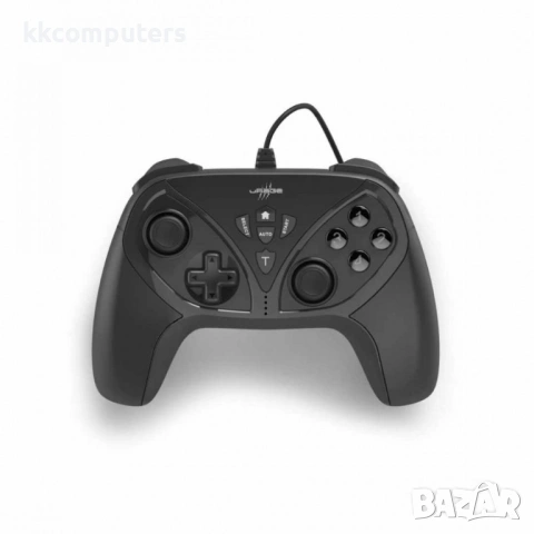 HAMA uRage Vendetta 210 - кабелен геймпад с 4 задни бутона, вибрация - черен, снимка 2 - Джойстици и геймпадове - 54055538