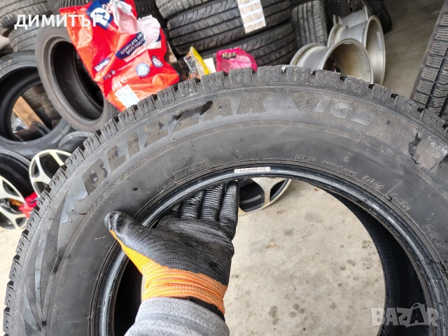 4бр.зимни гуми BRIDGESTONE 215 65 16 DOT22 цена за брой, снимка 6 - Гуми и джанти - 54045743