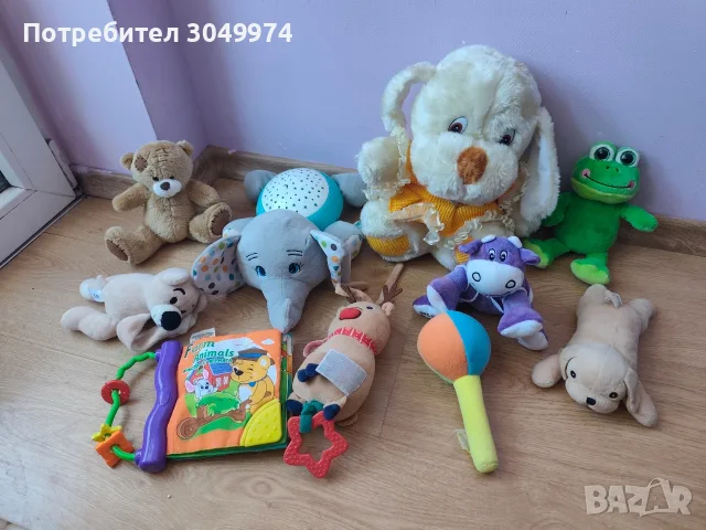 лот плюшени играчки 