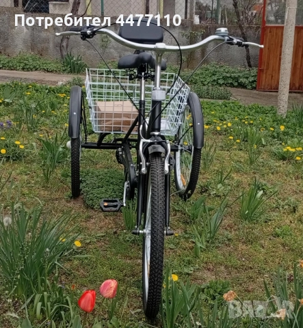 триколесен велосипед, снимка 3 - Велосипеди - 54157746