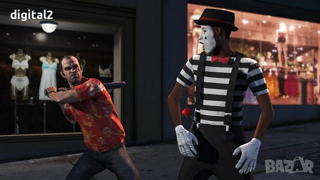 Grand Theft Auto V - Premium Edition (PS4)  Игра PS4 PS5 Нова Запечатана, снимка 2 - Игри за PlayStation - 54330451