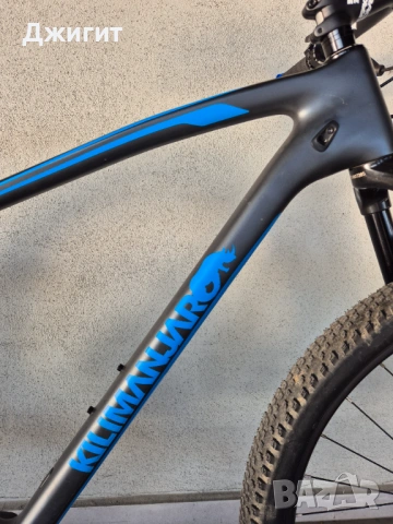 Карбонов планински велосипед Kilimandjaro CARBON 29 цола , снимка 16 - Велосипеди - 54316193