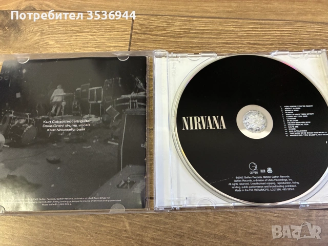 Nirvana (Black Album), снимка 3 - CD дискове - 55221780
