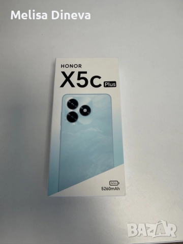 Смартфон GSM HONOR X5c PLUS 64/4 OCEAN CYAN 6.74 ", 64 GB, RAM 4 GB, 50+13 MP