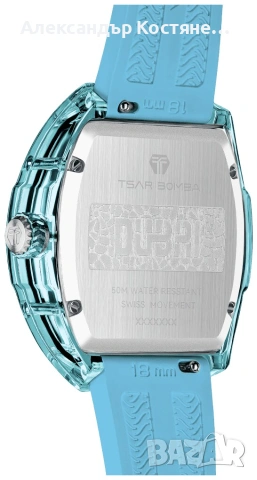 Нов часовник TSAR BOMBA Crystal Chic Swiss TB8219B - гаранция, снимка 2 - Дамски - 55213899