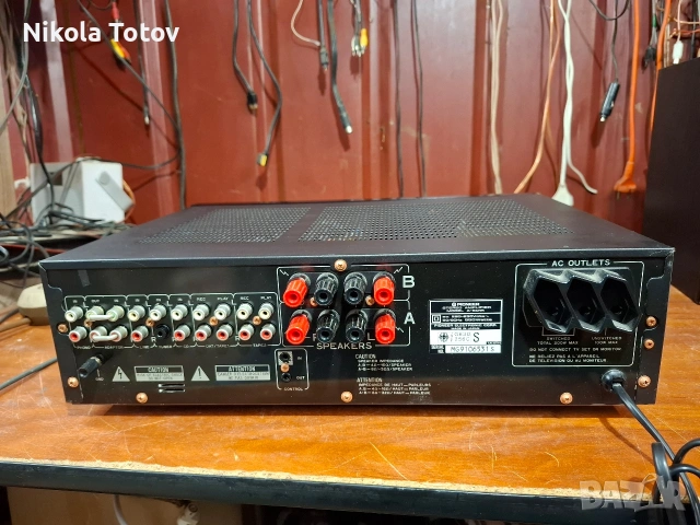 Продава се усилвател Pioneer A-501R. , снимка 5 - Ресийвъри, усилватели, смесителни пултове - 54020351