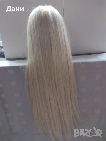 Учебна фризьорска глава  3 броя , снимка 10 - Аксесоари за коса - 54355584