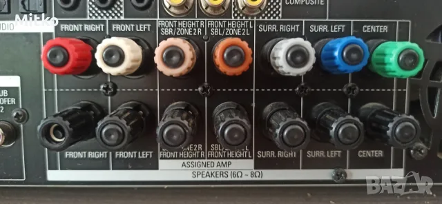 7.2 Мрежови Ресийвър Harman Kardon AVR 171 – 700W, AirPlay, Bluetooth, снимка 9 - Ресийвъри, усилватели, смесителни пултове - 55610858