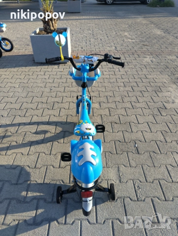 X Детски велосипед 16" 1602 син, снимка 6 - Велосипеди - 54395465