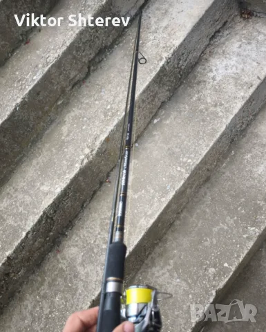 Filstar Black Shadow 9'0 XH + Shimano Stradic 4000XG – Комплект спининг въдица и макара, снимка 2 - Въдици - 55583733
