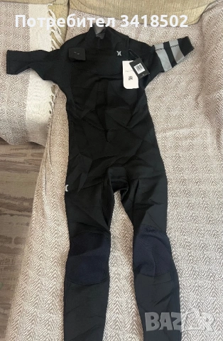 Мъжки неопренов костюм Hurley Advant 2/2 размер MS Fullsuit, снимка 3 - Водни спортове - 54800156