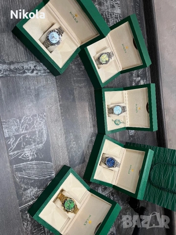 Налични 5 модела Rolex – най-висок клас реплики/изработка, снимка 2 - Мъжки - 54628793