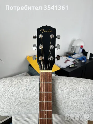 Електро-акустична китара Fender CD-60SCE, снимка 6 - Китари - 55389402