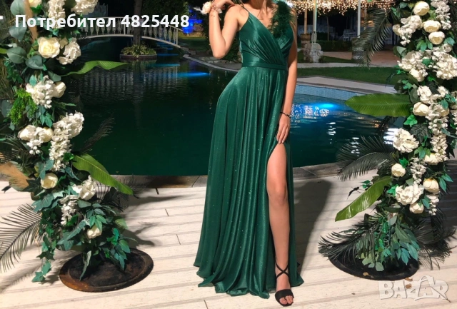 Елегантна дълга официална рокля, снимка 2 - Рокли - 54517540