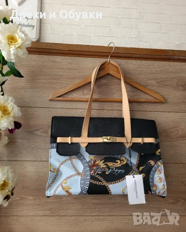 Оригинална нова италианска чанта ALVIERO RODRIGUEZ , снимка 4 - Чанти - 54750257