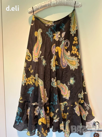 Max Mara Original Size M-L 100% Коприна 