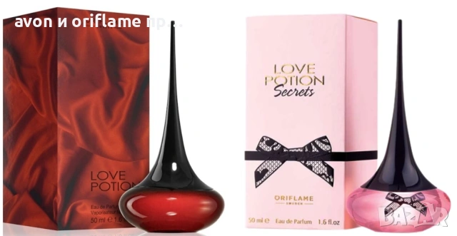 Love Potion,Love Potion Secrets,Love Potion Cherry on Top,Love Potion Sensual Ruby-Oriflame, снимка 3 - Дамски парфюми - 54485002
