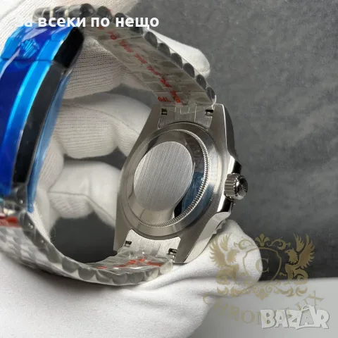 Rolex Sprite Meteorite Мъжки Часовник С Автоматичен Механизъм И Силиконова Каишка Код Chronolux68, снимка 5 - Мъжки - 55659471