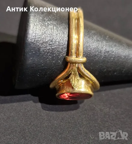 Винтидж златен пръстен. 18 Кт, снимка 2 - Пръстени - 55408775