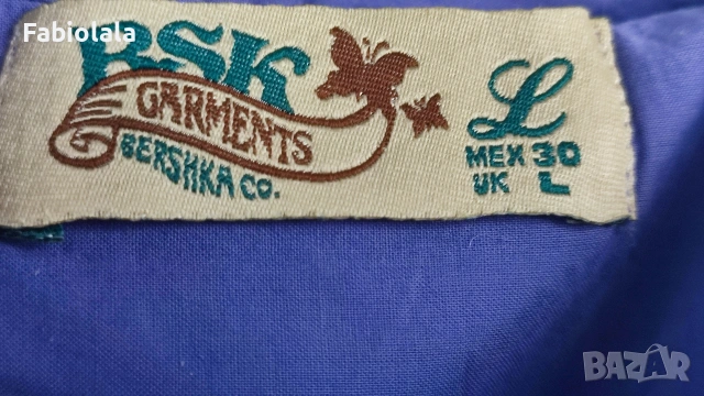 Bershka блуза, L, снимка 2 - Ризи - 54641733