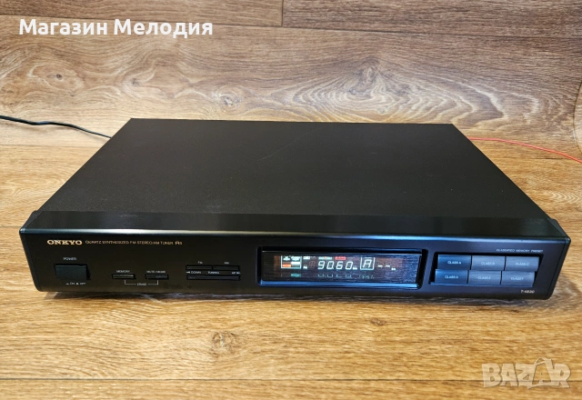 Тунер Onkyo T-4830 Quartz Synthesized – Отлично състояние, Made in Japan, снимка 2 - Декове - 54968204