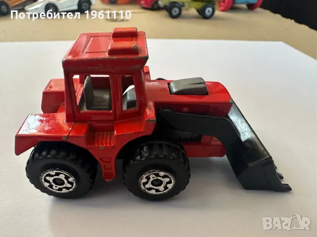 Трактор Matchbox SuperFast от 1976 г., червен., снимка 5 - Колекции - 55424844