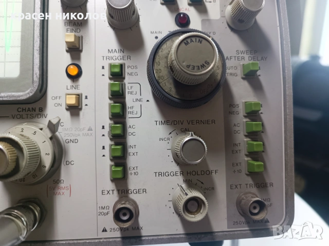 осцилоскоп "HP 1741a oscilloscope", снимка 5 - Друга електроника - 54255214