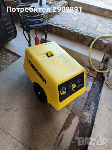 Професионална водоструйка karcher hd 1000 sei - er, снимка 2 - Градинска техника - 55024315
