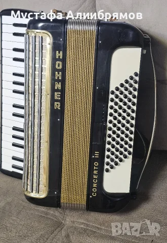 72 баса Hohner Concerto 3, снимка 5 - Акордеони - 55425507
