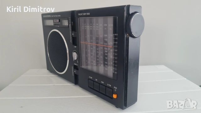 Grundig Yacht Boy 650 – всевълнов ретро радиоприемник (FM / MW / LW / SW), снимка 6 - Радиокасетофони, транзистори - 55123830