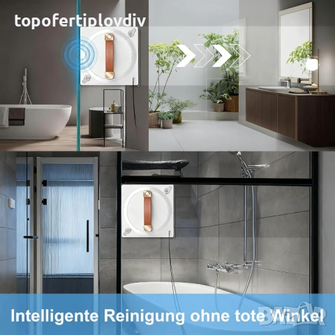 Робот за почистване на прозорци iDEEBO G500,5000 Pa,Гаранция, снимка 2 - Прахосмукачки - 54155223