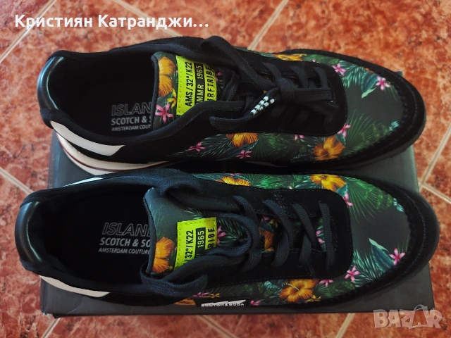 Нови кецове Scotch & soda 46 немер, снимка 4 - Кецове - 54724201