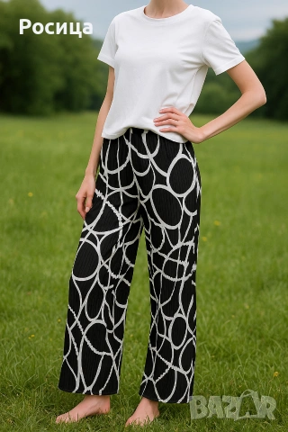 Дамски панталони пролет-лято , снимка 17 - Панталони - 49959592