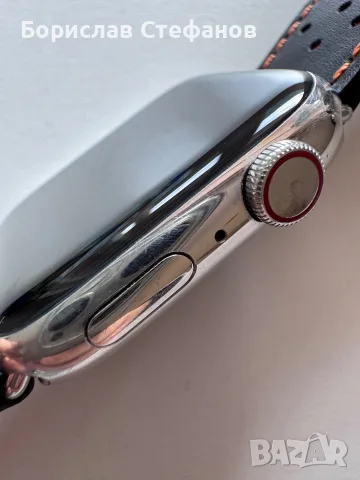 Apple Watch Series 8 Hermès 45 mm Stainless Steel Cellular, снимка 10 - Смарт часовници - 55415547
