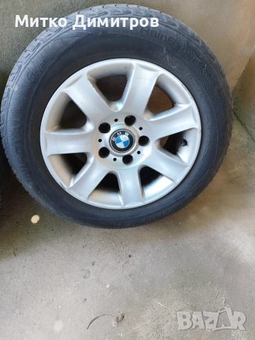 Оригинални лети джанти с гуми за BMW, снимка 2 - Гуми и джанти - 55092965