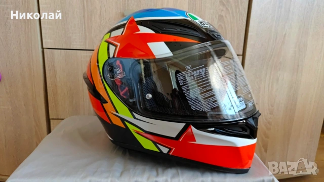 Каска AGV K1 Rodrigo, снимка 4 - Аксесоари и консумативи - 55064760