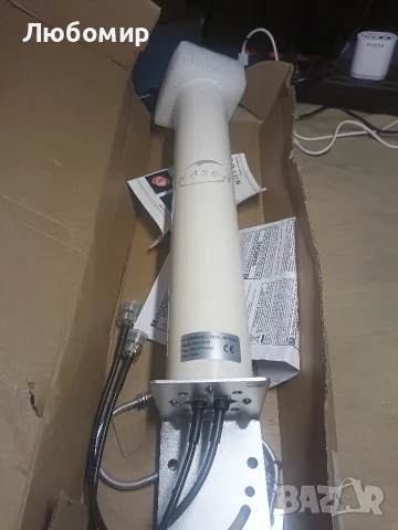 KASER 4G LTE антена външна Mimo всепосочна 698-2700MHz SMA конектор с CRC9 TS9 адаптер, , снимка 4 - Мрежови адаптери - 55571977