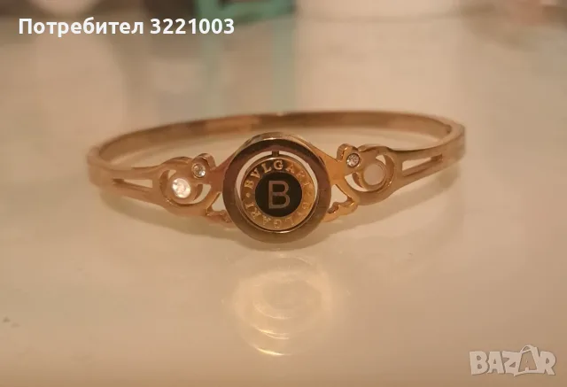 Дамска гривна от неръждаема стомана, снимка 2 - Гривни - 55533119