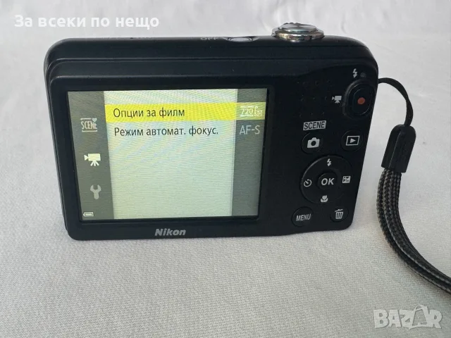 Цифров фотоапарат Nikon Coolpix A10 , 16.1MP , 5х оптичен зум, снимка 12 - Фотоапарати - 55411618