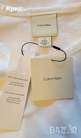 CALVIN KLEIN оригинална нова тениска, снимка 5 - Тениски - 55394284