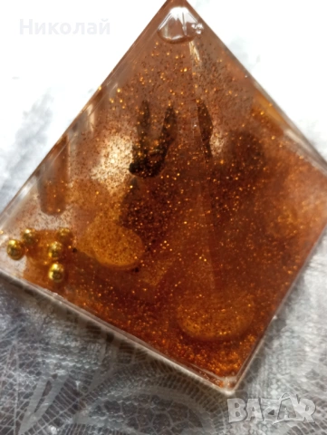 Пирамида , поставка за химикалки, снимка 5 - Антикварни и старинни предмети - 54182259