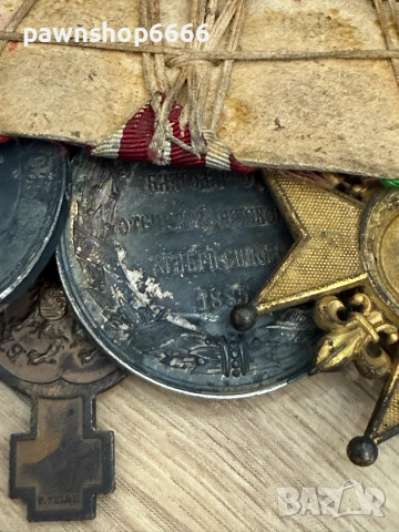 ОФИЦЕРСКА КОЛОДА С ЦАРСКИ БЪЛГАРСКИ ОРДЕНИ И МЕДАЛИ, снимка 15 - Антикварни и старинни предмети - 55202417