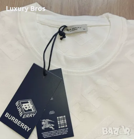 Мъжки тениски Burberry, снимка 5 - Тениски - 55624970